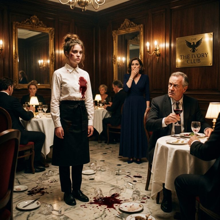 THE WAITRESS WHO REFUSED TO KNEEL BEFORE A SENATOR’S DAUGHTER