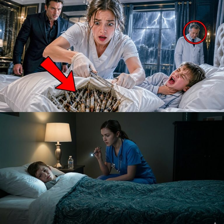 A Nurse Found Poisoned Needles Hidden in a 7-Year-Old’s Pillow—Then the Mafia Boss’s Wife Came to Finish the Job
