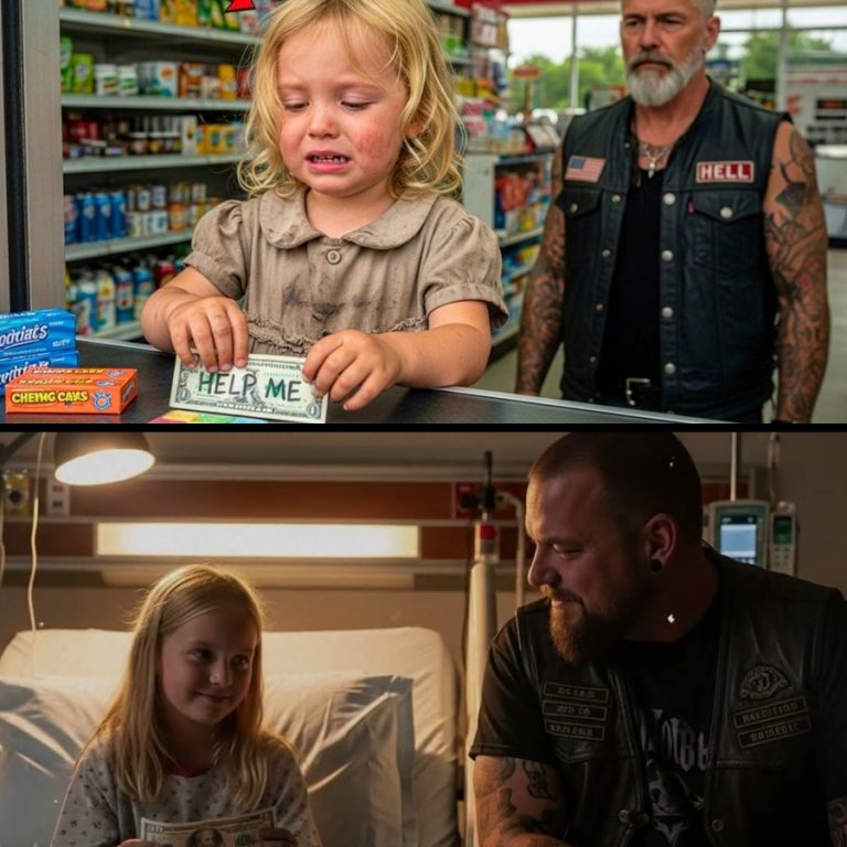 A 9-Year-Old Slid a Crumpled Dollar Across a Gas Station Counter—Then a Hell’s Angel Flipped It Over and Everything Changed