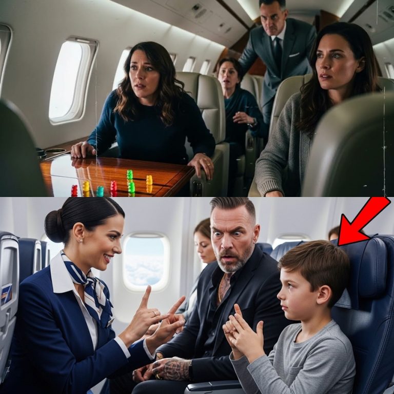 A Flight Attendant Realized a Mafia Boss’s Son Was Deaf—Then His Ex-Wife Came With Armed Men to Take Him