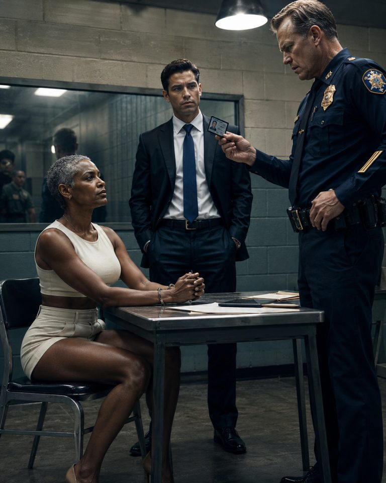 “Talking back to an officer. That’s how people like you end up with problems,” Captain Wilson sneered as he twisted the cuffs tighter around her wrists. She didn’t flinch. She just memorized his badge number, his name tag, the mole above his eyebrow. He had no idea she was a four-star Marine Corps general — or that her military-grade watch was recording every word. Then she made her one phone call from the holding cell, spoke seven numbers from memory, and said three words that would bring down an entire corrupt system. “Initiating protocol oversight delta.” The Pentagon gave her 43 minutes. She only needed 42.