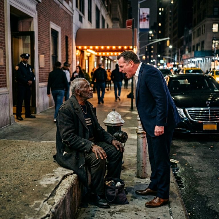 “Get your filthy black hands off that door,” the millionaire screamed at the old man sitting next to his Bentley. I thought this was just another viral video of rich people humiliating a homeless stranger. Then the officer reached for the gold chain around the old man’s neck — and the one thing engraved on the back changed everything.