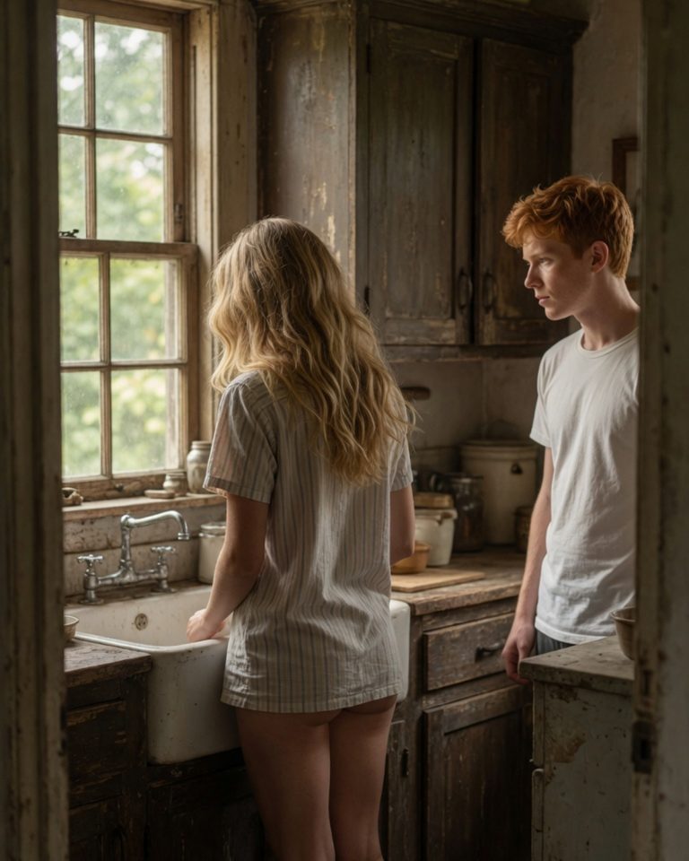 “I think I’m falling for you,” I said, the words slipping out before I could stop them. She didn’t flinch. She just turned to me and said, “Then fall.” I was 23, living in a beat-up rental house with no real plan, no career, no idea what I was doing with my life. She was 39, a single mom who’d survived homelessness and built everything from nothing. We were neighbors who started sharing coffee on the porch — and somehow, impossibly, she saw something in me that I couldn’t see in myself. Then her 10-year-old son asked me a question I never saw coming.