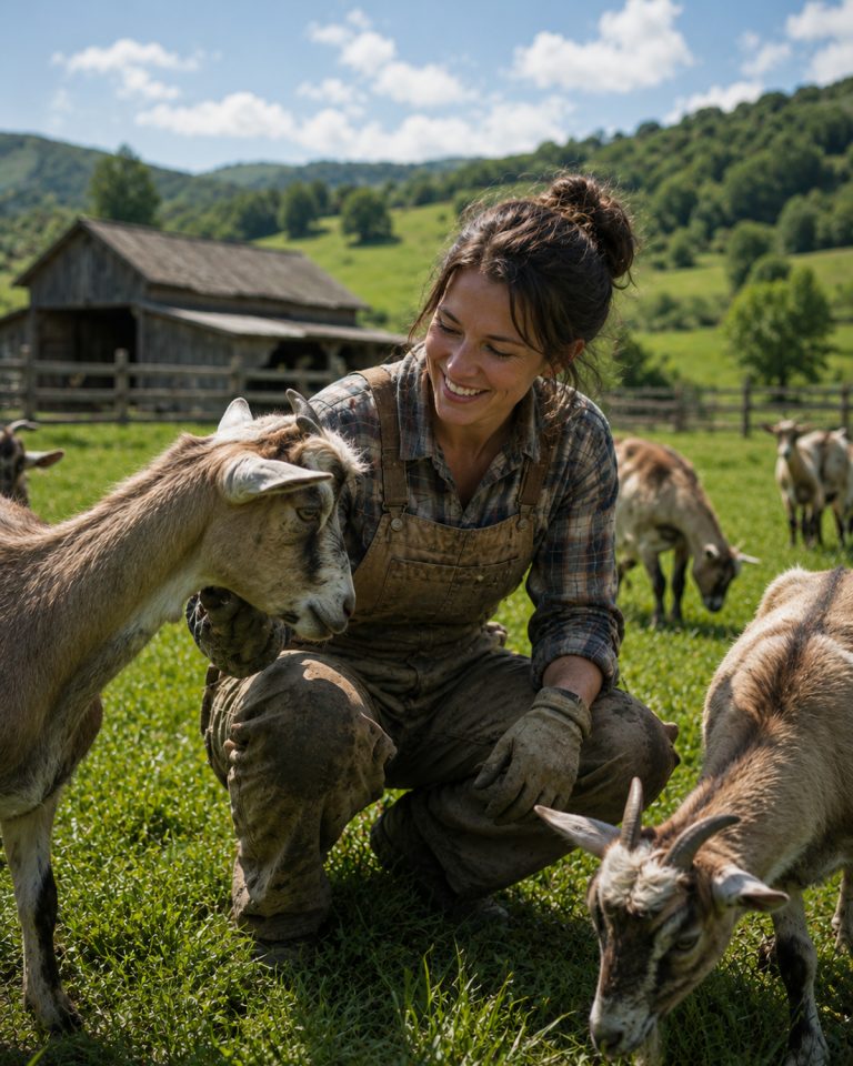 “The first thing he said to me was that goats were a young person’s mistake.” He said it standing in my doorway on a Tuesday morning in late March, his truck idling in the mud, his arms crossed like he’d come to deliver a verdict. He was my neighbor to the north, had been farming the ridge above me for 30 years, and he’d come down to offer “friendly advice” before I made a decision I’d regret. I was 19 years old, had been on the farm for six weeks. I let him talk. He didn’t know that I had already ordered 12 Kiko cross does from a breeder in eastern Tennessee. He didn’t know they were arriving in 11 days. And he didn’t know about the composition notebook I’d found in my grandfather’s workshop — 41 pages of his handwriting, detailing exactly how to bring this dead hillside back to life.