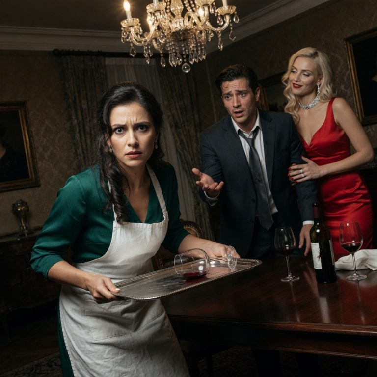 He Called Me The Maid At His Dinner Party—Then My Real Family Showed Up