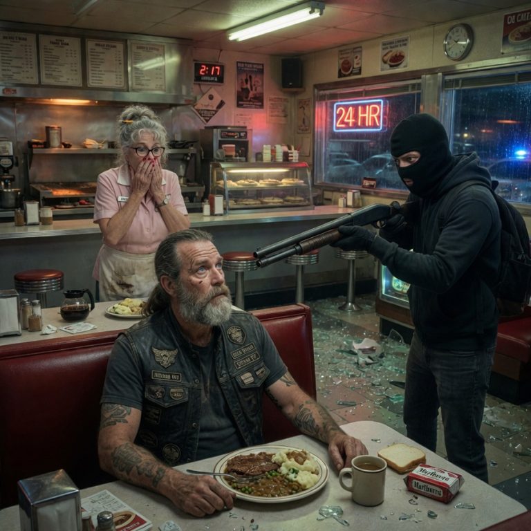 Two Men With Shotguns Robbed a Diner at 2 AM. They Didn’t See the Four Men in the Back Booth
