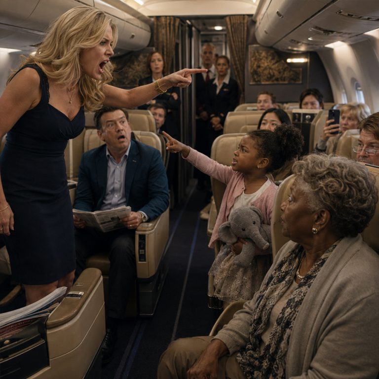 A Rich Woman Screamed at an Elderly Passenger. Then a 6‑Year‑Old Spoke 5 Words That Changed Everything