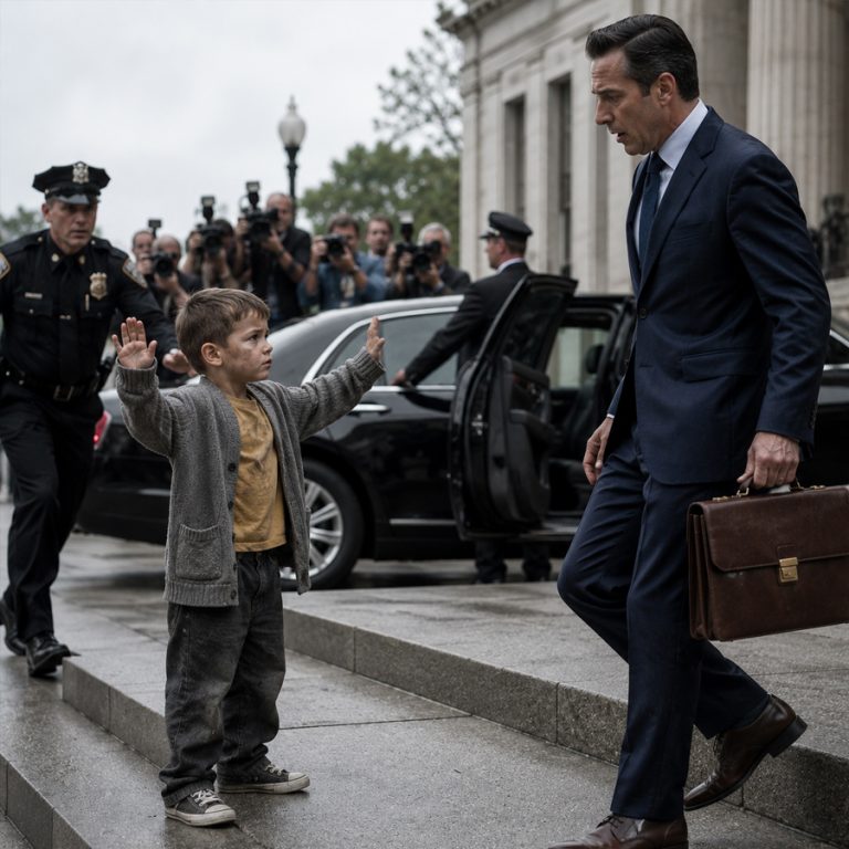 A 5‑Year‑Old Boy Stopped a Lawyer on the Courthouse Steps and Said: “There’s a Bomb in Your Car”