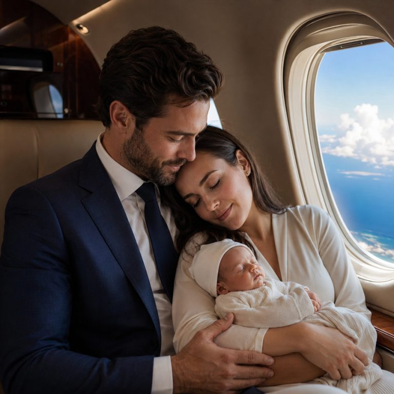A Billionaire Took My Crying Baby on a Plane – Then I Learned Why He Was Really in Economy