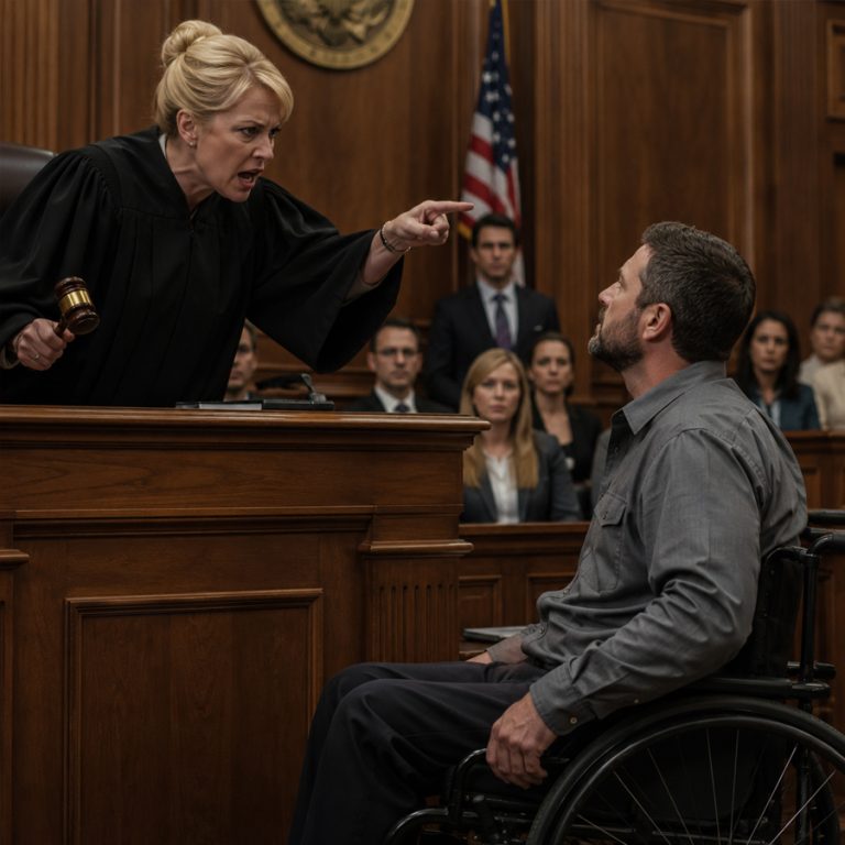 A Judge Ordered a Man in a Wheelchair to Stand – Then Her Mother Walked Into Court