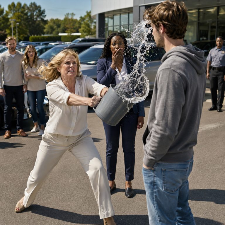 A Dealership Manager Threw Dirty Water on a Customer—He Owned the Entire Company