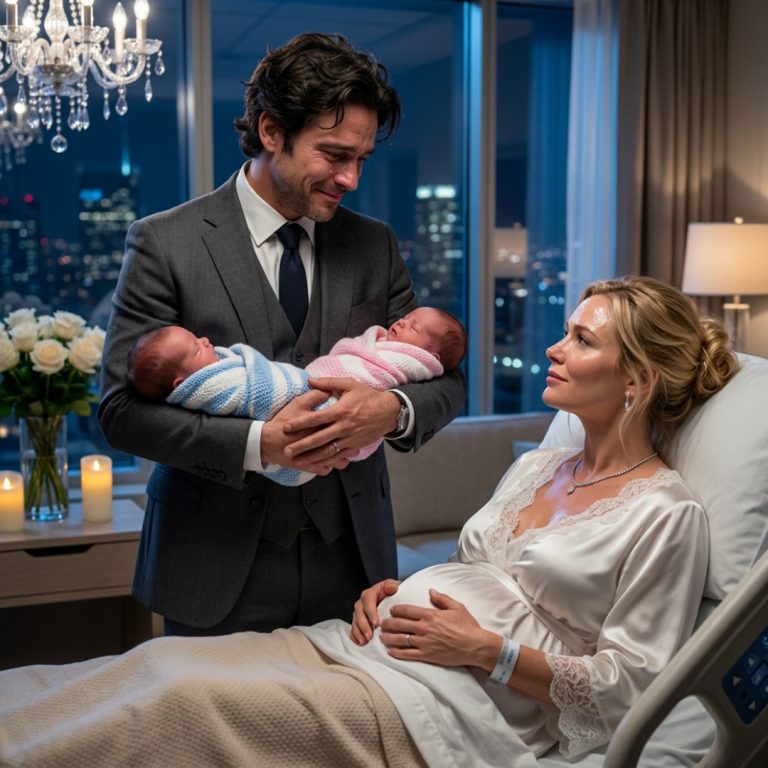 The Billionaire Came to Punish His Ex Wife and Found Two Newborns Waiting for Him