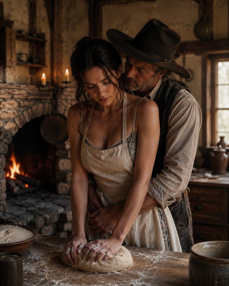 “I held the leather-bound ledger against my ribs as I clung to the underside of that train,” she whispered, the wind ripping at her hair. Then she arrived in a town called Redemption, where a rancher with storm-gray eyes gave her the first kindness she’d known — and together they discovered the man who had destroyed both their lives was the same monster.