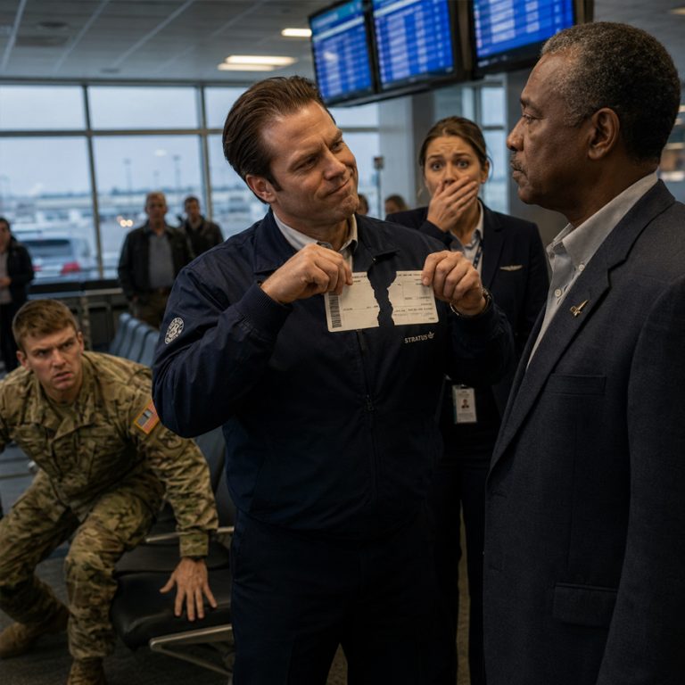 A Gate Manager Tore Up a Black Passenger’s First‑Class Ticket—He Didn’t Know Who He Was