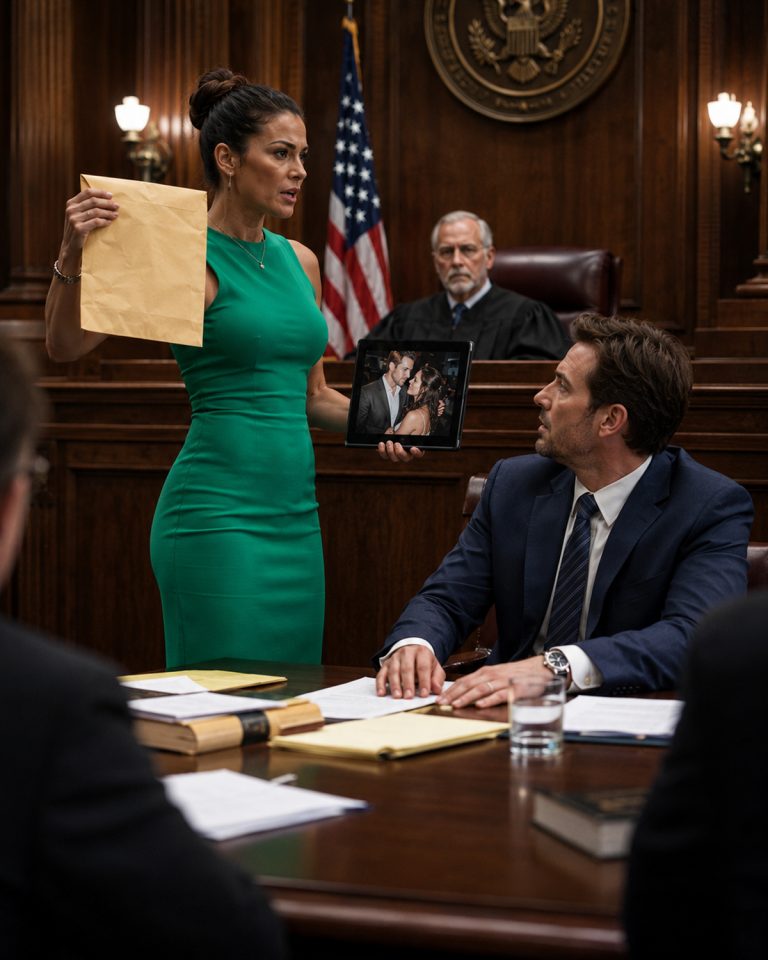 “As the judge prepared to finalize the verdict,” Richard thought, he had successfully stripped his wife of 15 years of their mansions, their millions, and her dignity. He was seconds away from leaving her completely destitute. Then she finally decided to speak—and with those few words, she systematically dismantled his entire life. She had been silently tracking him for months. She knew his passwords. She had the documents. And in that courtroom, she gave him a choice: admit the money was his and go to prison—or admit it was hers and lose everything.