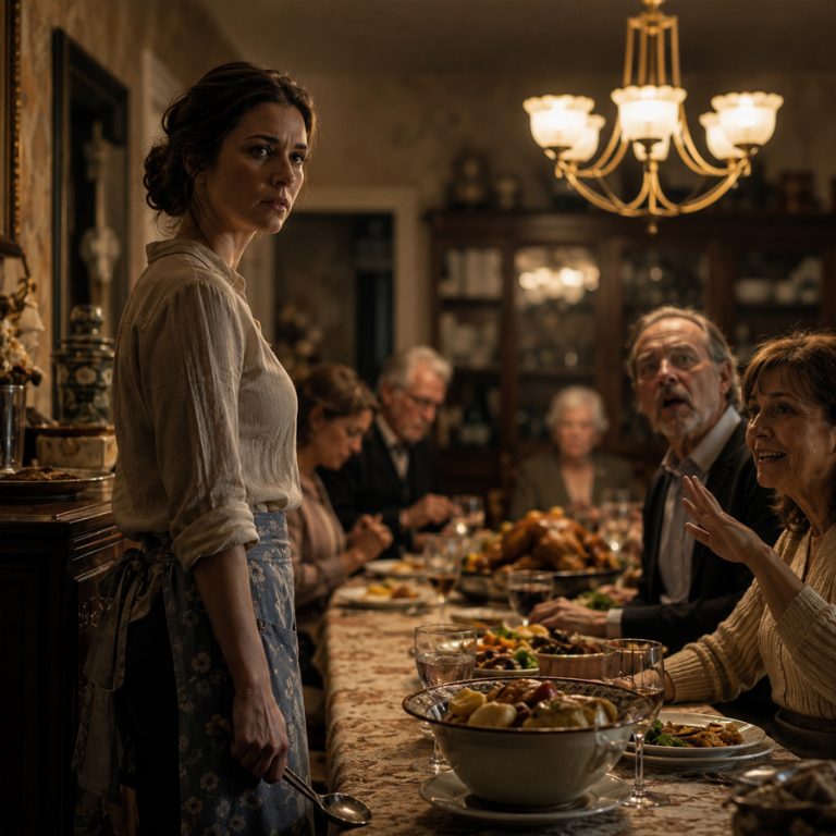 She Cooked for 40 People. Her Father Said One Sentence That Destroyed Her.
