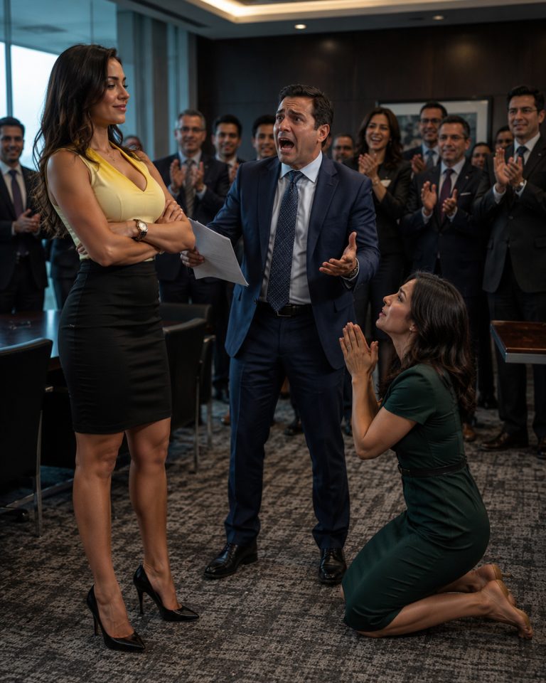 “You can’t even understand a simple contract,” my husband laughed across the dinner table while his mother called me good-for-nothing. I just smiled and kept quiet. That night, I opened my laptop, translated a 200-page document in four languages, and sent it to the board. Then I smiled again — because at the shareholders meeting, I was about to reveal what they never knew I was hiding.