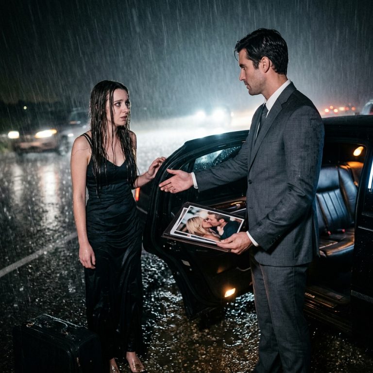 My Parents Threw Me Out On The Highway In The Rain—Then A Man In A Limousine Made Me An Offer