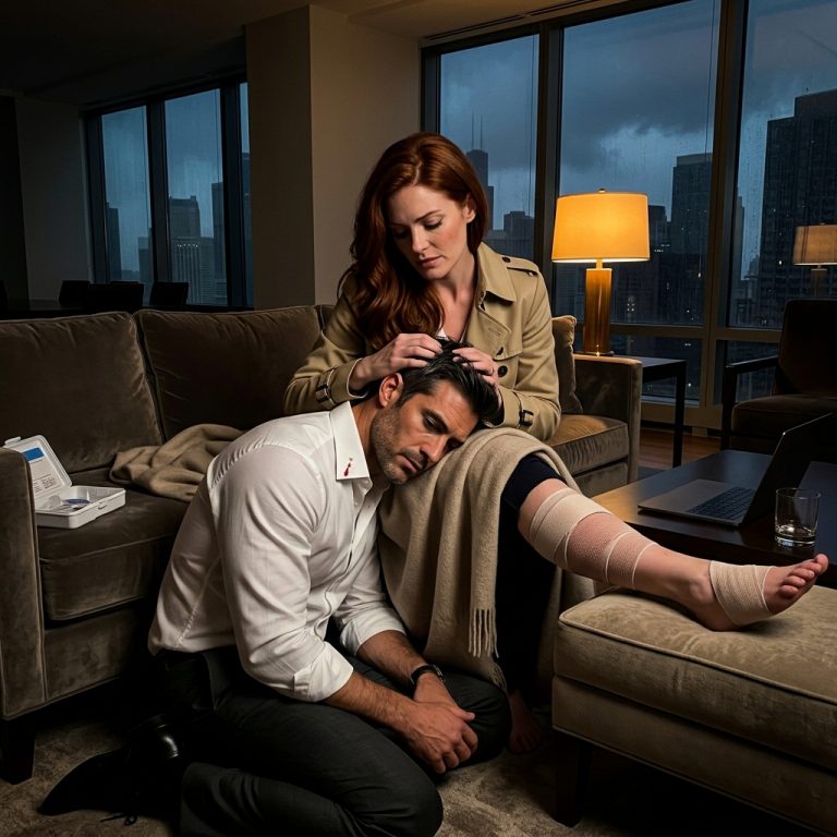 She Limped into the Boardroom 20 Minutes Late—Then a Mafia Boss Saw the Bruise on Her Leg