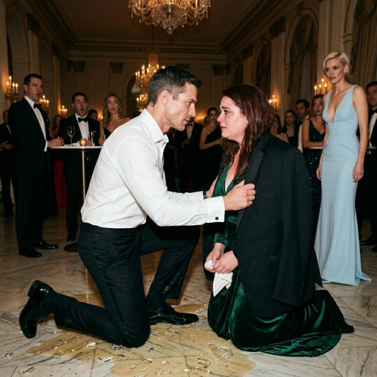 The Mafia King Knelt in the Champagne to Lift Her Up While the Whole Room Watched