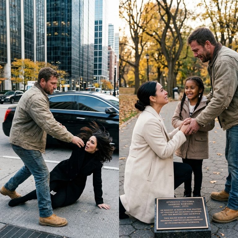 He Took Two Bullets for a Stranger—Then the Grieving Billionaire Changed Everything for Him and His Daughter