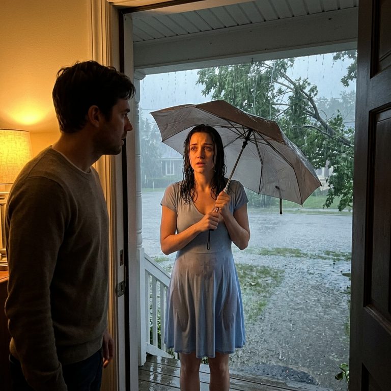 His Ex-Wife’s Sister Showed Up at His Door During a Terrifying Storm—She Had Nowhere Else to Go