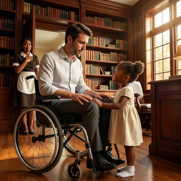 The Maid’s Three-Year-Old Defended the Billionaire. Then She Said Six Words That Changed His Life