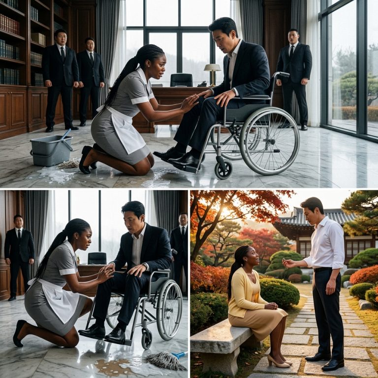 She Dropped Her Mop Bucket and Grabbed His Knee—Then the Paralyzed Crime Lord’s Toe Moved