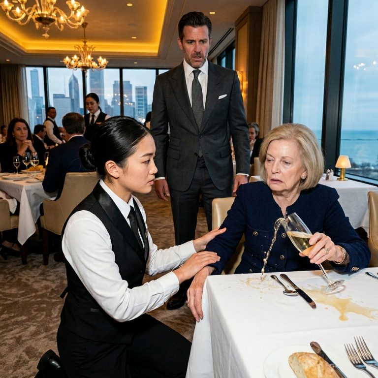 She Was a Waitress With 90 Seconds to Save a Billionaire’s Mother—Then He Discovered Her Secret