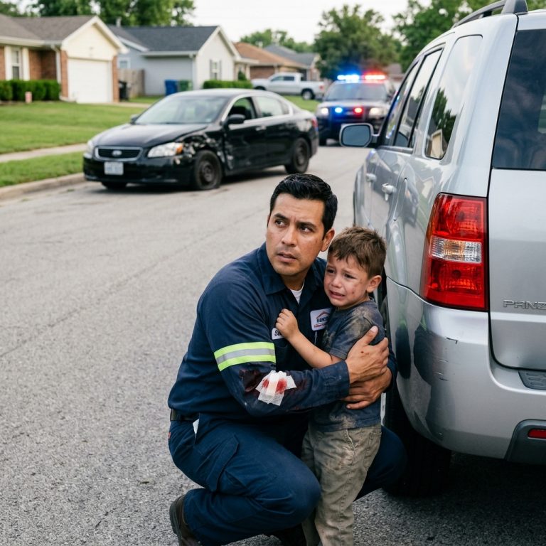 A Maintenance Worker Threw Himself in Front of a Car to Save a CEO’s Son—Then She Made Him an Offer