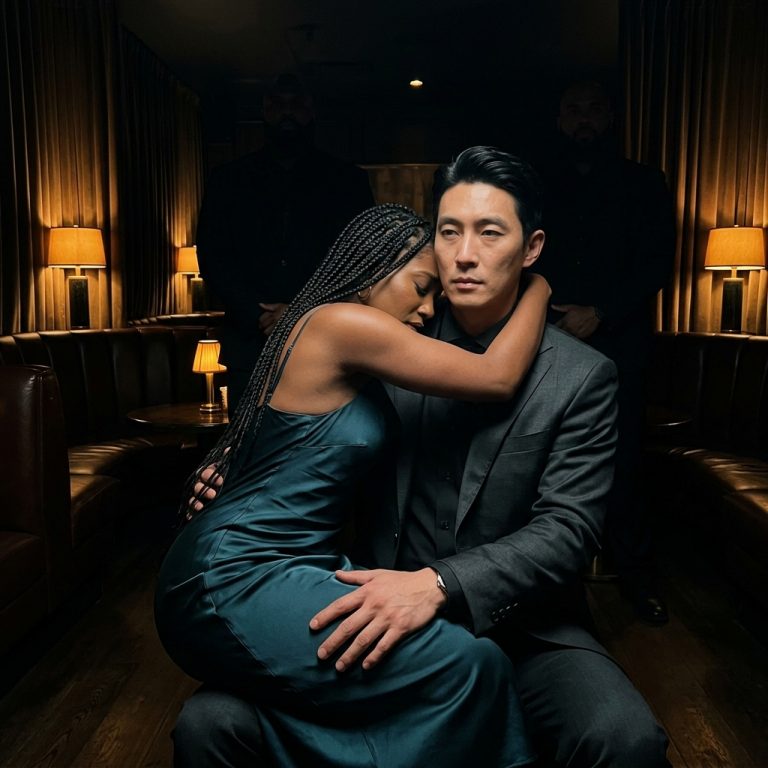 A Woman Hid From Her Abusive Ex by Sitting on a Stranger’s Lap—Then He Whispered “You’re Safe Now”