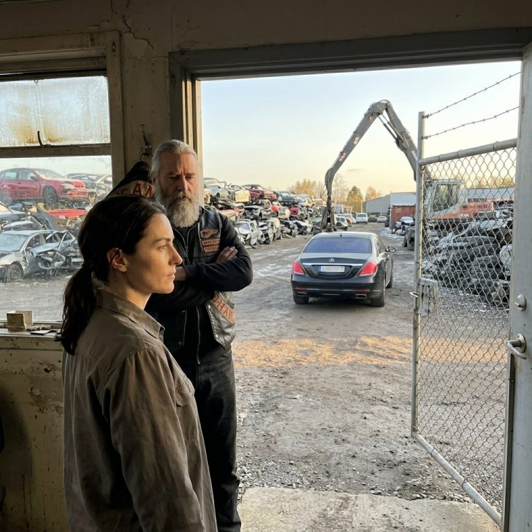 A Desperate Woman Took a Job No One Wanted at a Hell’s Angels Scrapyard—Then Everything Changed