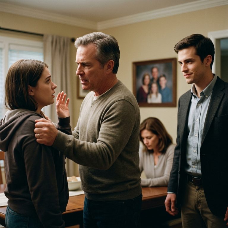 My Father Grabbed My Arm and Said “He’s the Face of This Family” — Then My Grandmother Called With the Truth