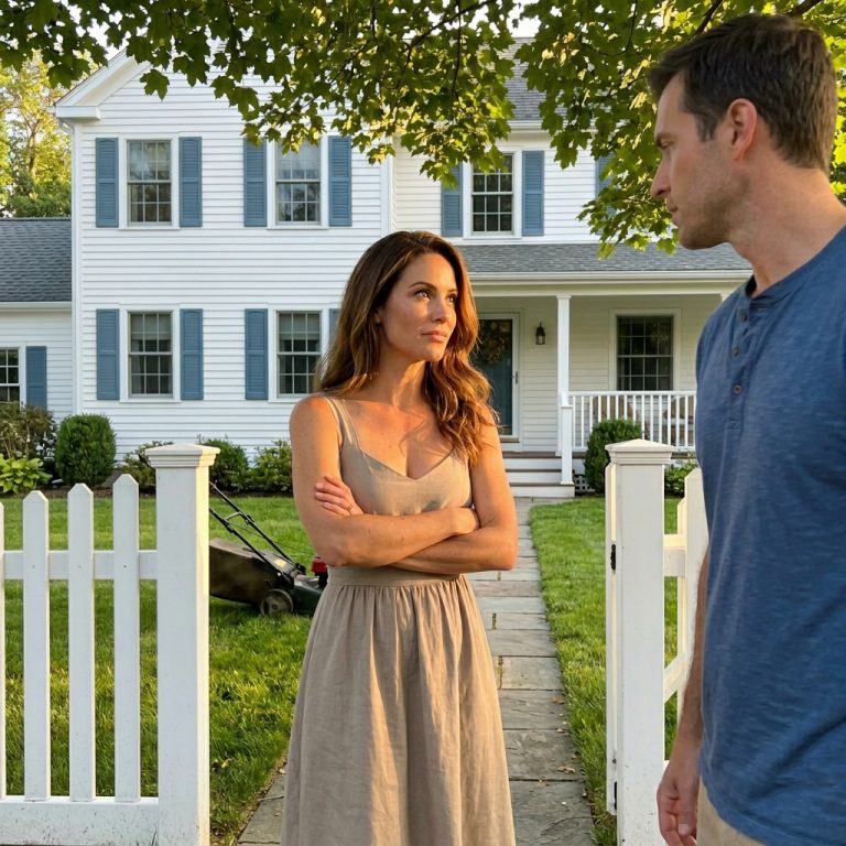 A Woman Stepped Across My Fence and Whispered “I Was Hoping It Would Be You”—I Hadn’t Seen Her in 20 Years
