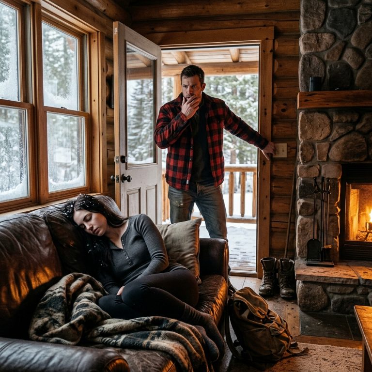 She Opened Her Cabin Door and Found a Stranger—What Happened Next Changed Everything