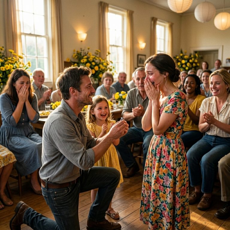 The Room Laughed at Her—Then a Widowed Father Looked at Her and Started Crying