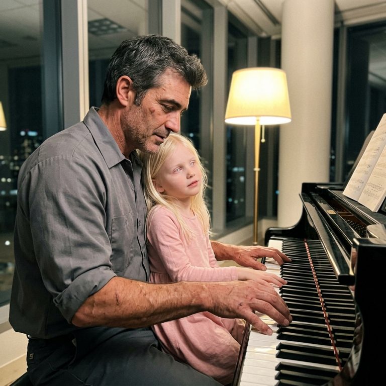 A Janitor Got Fired for Teaching a Blind Girl Piano After Hours—Then Her CEO Mother Discovered His Secret