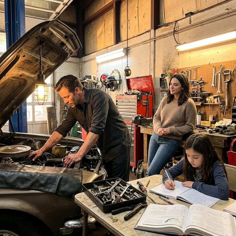 A Billionaire CEO Came to a Broken-Down Garage at Midnight—Then Said “I Need You” to a Man in Grease