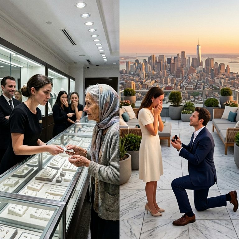 She Gave a Stranger Her Last $20 at a Jewelry Store—Three Days Later, That Woman’s Grandson Proposed