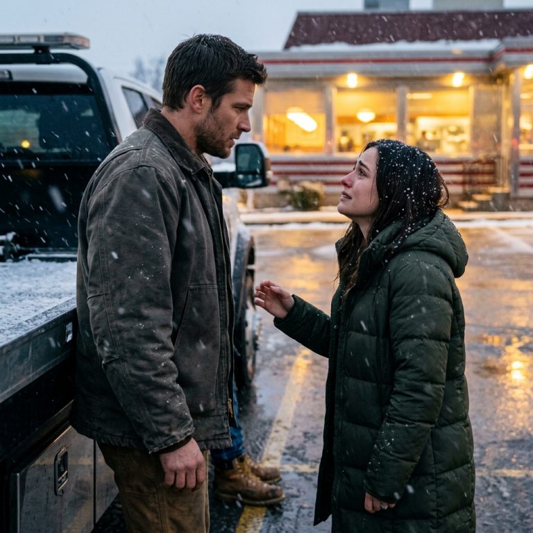 A Desperate Woman Asked a Tow Truck Driver to Pretend to Be Her Husband—He Said “I Don’t Pretend”