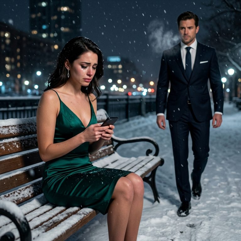 My Husband Didn’t Show Up to the Christmas Dinner—Then My Mafia Boss Boss Took Me Home