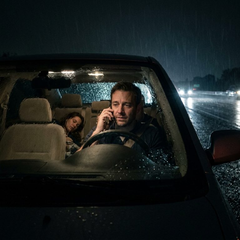 A Billionaire Pretended to Sleep in My Car to Test Me—Then She Heard Me Sing to My Daughter