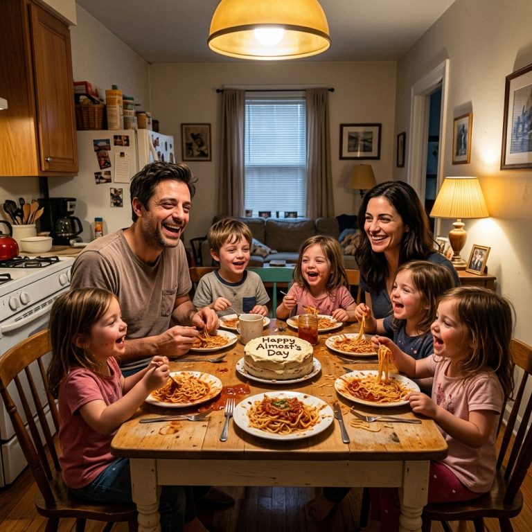 A Tired Single Dad Pretended to Be a Stranger’s Father—Then Four Little Girls Changed Everything