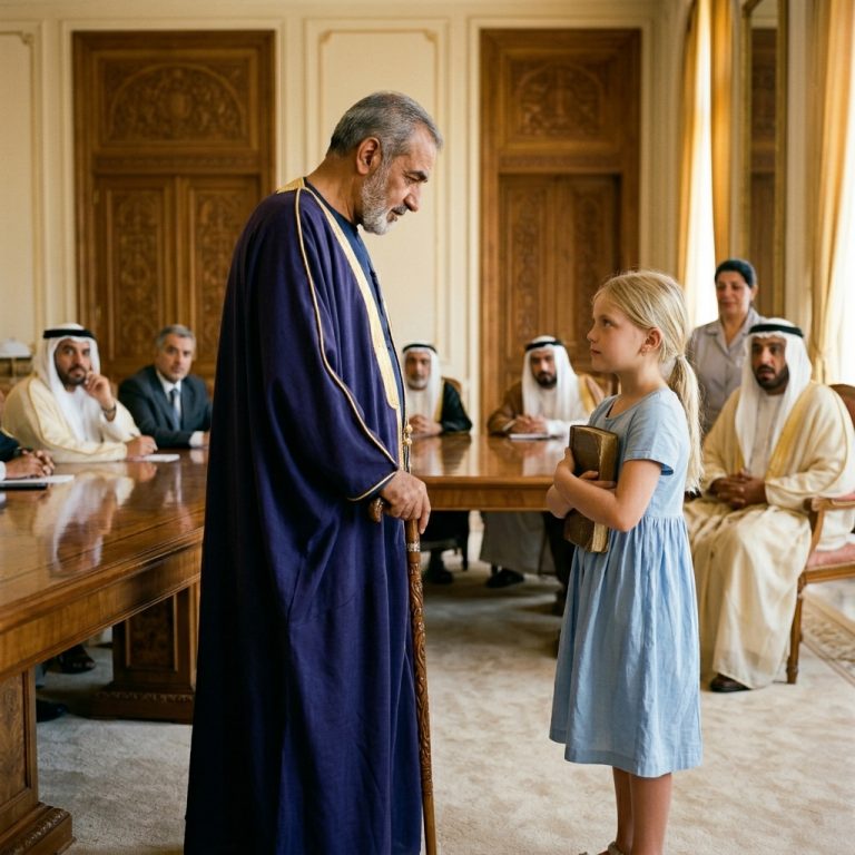 No One Knew the Janitor’s Daughter Could Speak Eight Languages—Until a Sheikh Needed Her