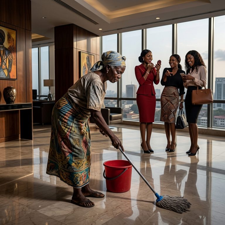 The CEO’s Mother Disguised Herself as a Cleaner—Then Watched Her Son Fall for a Junior Staff