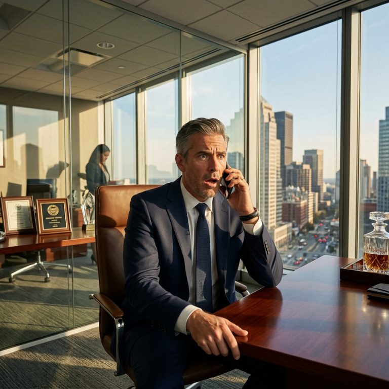 A CEO Called to Fire His Missing Janitor—But When a Child Answered, Four Words Changed Everything He Believed