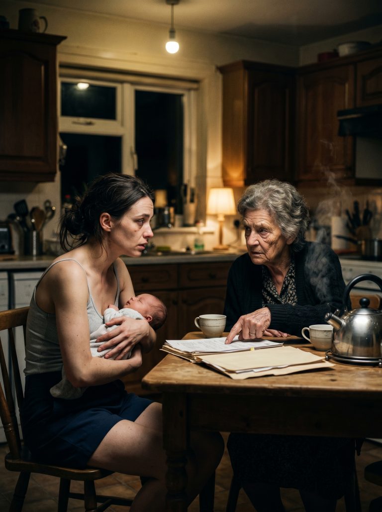 “Stop, child. Don’t go in there,” the old woman’s voice cut through the freezing night. I thought she was just another stranger telling me to move along. Then she said my name — and told me she’d been waiting for someone like me to show up at that abandoned house for three years.