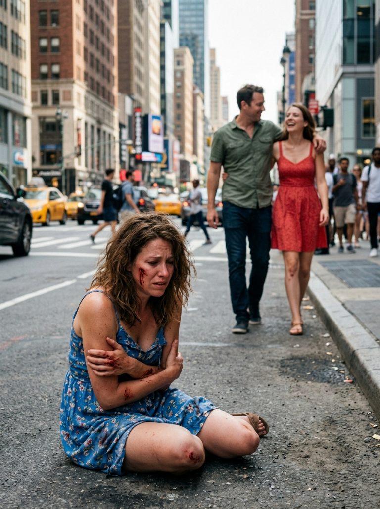 “I’m sure you can call an ambulance by yourself,” my husband said, looking down at me on the cold asphalt. Blood was in my mouth. My pelvis was shattered. He put his arm around his young mistress and walked away into the darkness. He didn’t know that while I was waiting for help, I made one phone call — and he’d spend the rest of his life regretting those words.