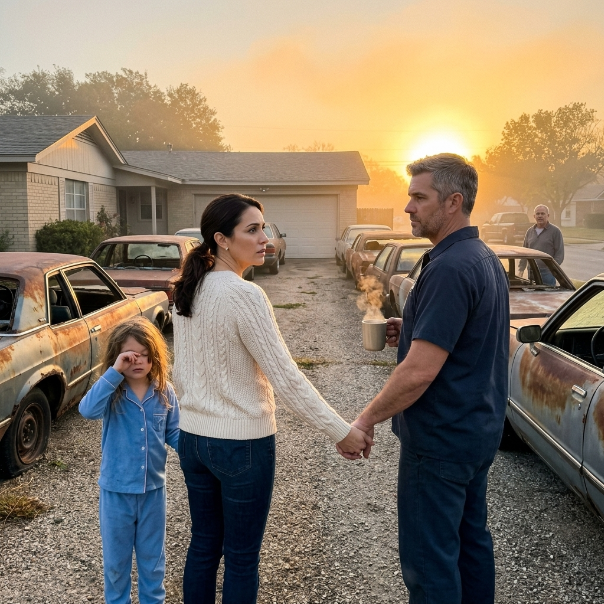 A Single Father Got 12 Broken Cars Dumped in His Driveway—Then He Did Something That Shocked Everyone