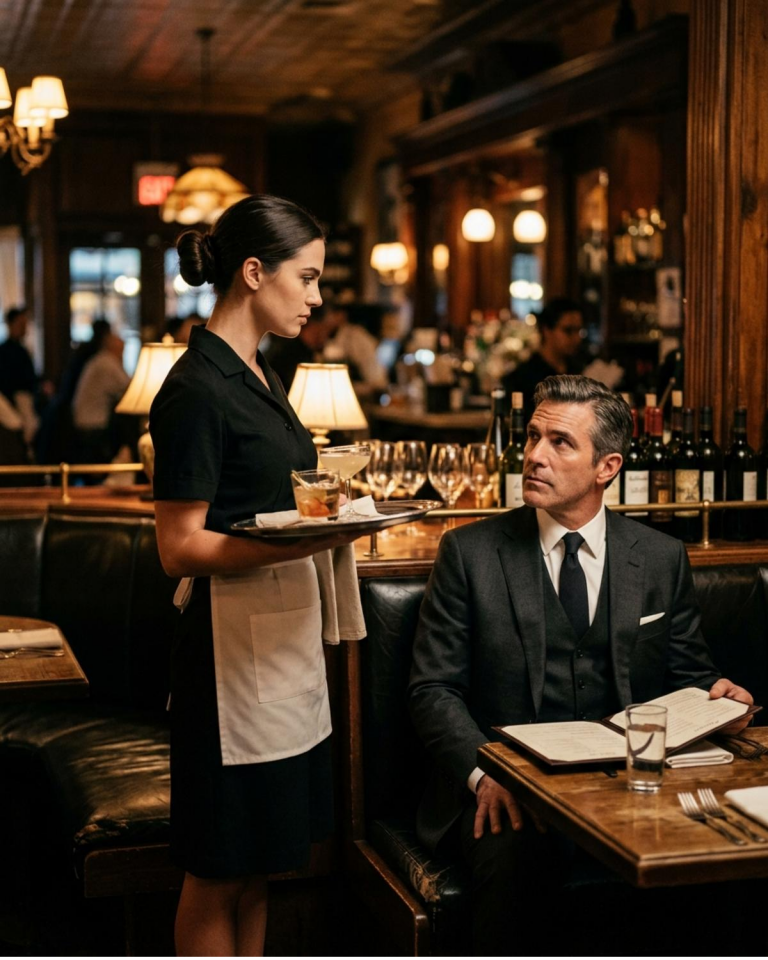 The Silent Waitress of Tribeca: The Night an Ancient Secret Shattered a Syndicate Empire